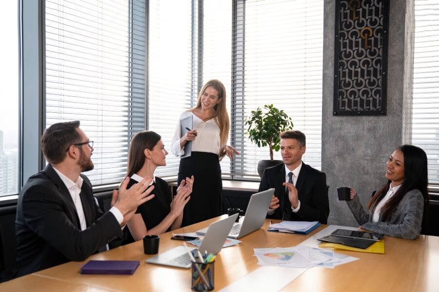 Business metting